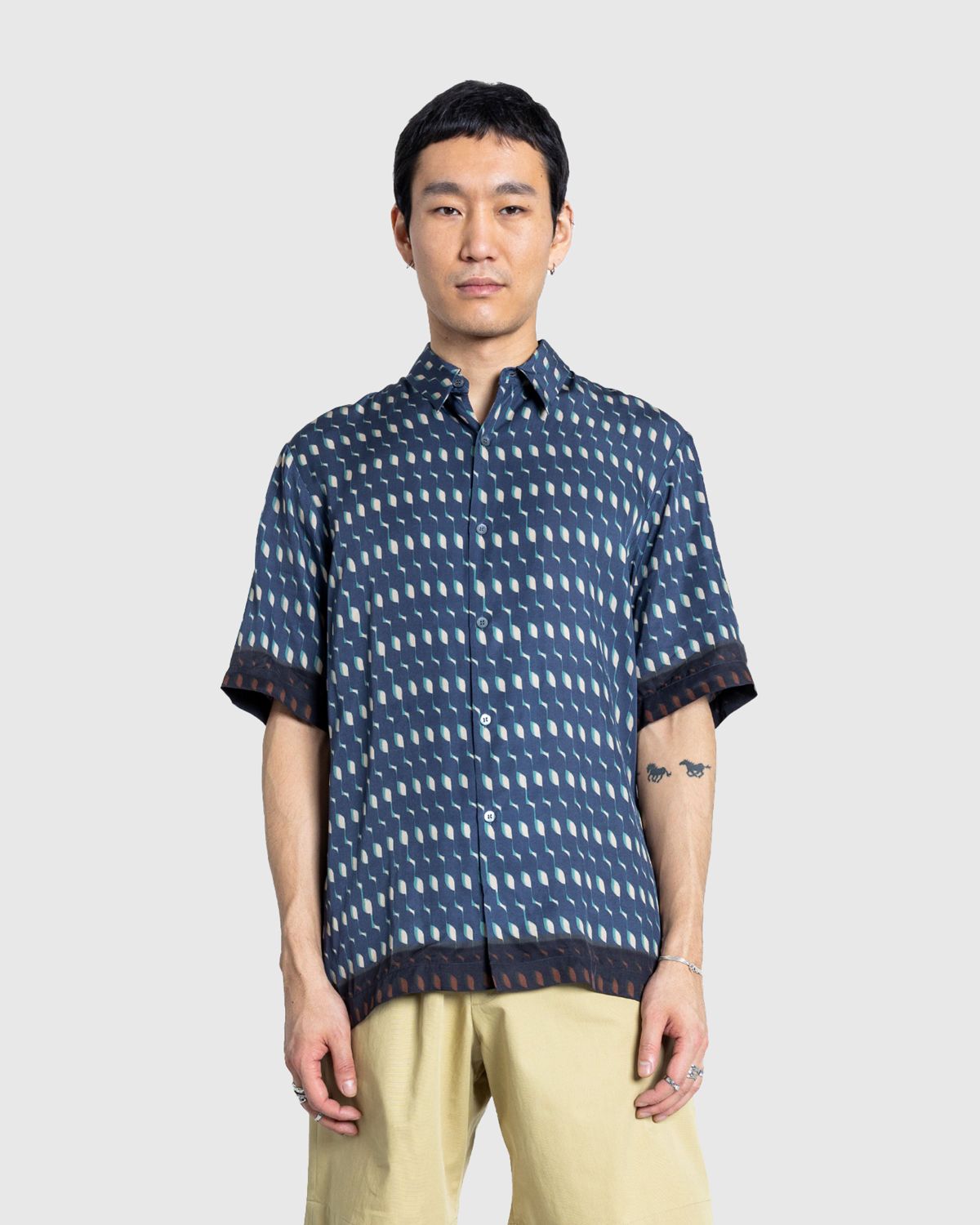 Dries van Noten – Clasen Shirt Blue